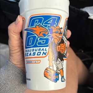 Charlotte Bobcats Inaugural Season 2004-2004 Collectible Plastic Cups(4)